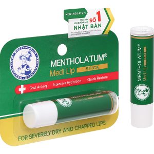 Son dưỡng môi Mentholatum Medi Lip Stick mịn màng, giảm khô môi cây 4.3g