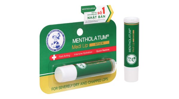 Son dưỡng môi Mentholatum Medi Lip Stick mịn màng, giảm khô môi cây 4.3g