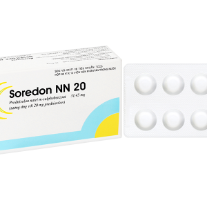 Soredon NN 20 hỗ trợ chống viêm và ức chế miễn dịch (3 vỉ x 10 viên)