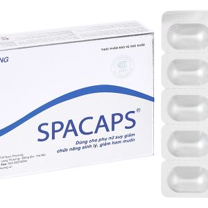 Spacaps hỗ trợ cải thiện chức năng sinh lý nữ hộp 30 viên