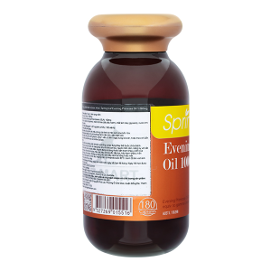 SpringLeaf Evening Primrose Oil 1000mg giúp giảm các triệu chứng mãn kinh lọ 180 viên