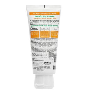 Kem rửa mặt Acnes Vitamin sáng da, mờ vết thâm tuýp 100g