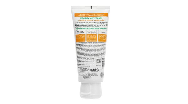 Kem rửa mặt Acnes Vitamin sáng da, mờ vết thâm tuýp 100g