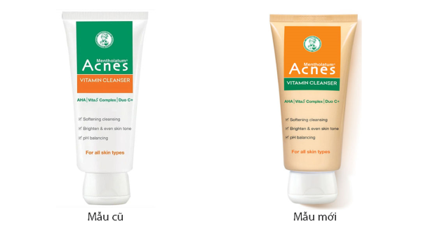 Kem rửa mặt Acnes Vitamin sáng da, mờ vết thâm tuýp 100g