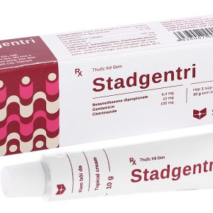 Kem bôi Stadgentri trị nấm, bệnh về da có biến chứng nhiễm trùng tuýp 10g