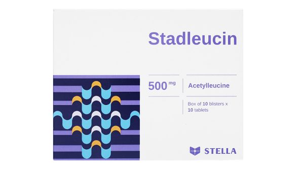 Stadleucin 500mg trị triệu chứng chóng mặt (10 vỉ x 10 viên)