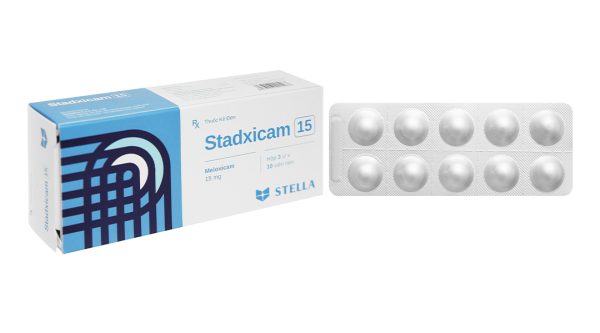Stadxicam 15mg trị viêm xương khớp (3 vỉ x 10 viên)