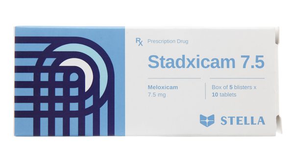 Stadxicam 7.5 trị viêm khớp dạng thấp (5 vỉ x 10 viên)