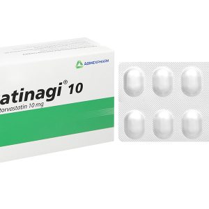 Statinagi 10 trị rối loạn mỡ máu (6 vỉ x 10 viên)