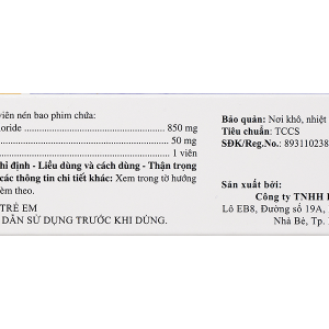 Stilaren trị đái tháo đường tuýp 2 (3 vỉ x 10 viên)
