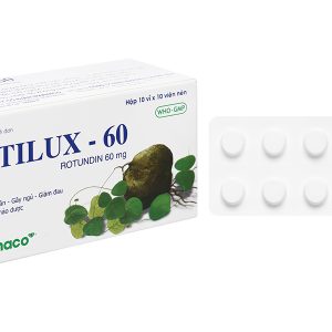 Stilux-60 giảm lo âu, căng thẳng (10 vỉ x 10 viên)