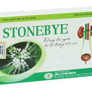 Stonebye giảm nguy cơ sỏi tiết niệu, tiểu buốt hộp 30 viên