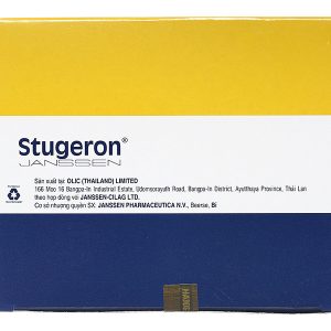 Stugeron 25mg trị rối loạn tuần hoàn não, say tàu xe (25 vỉ x 10 viên)