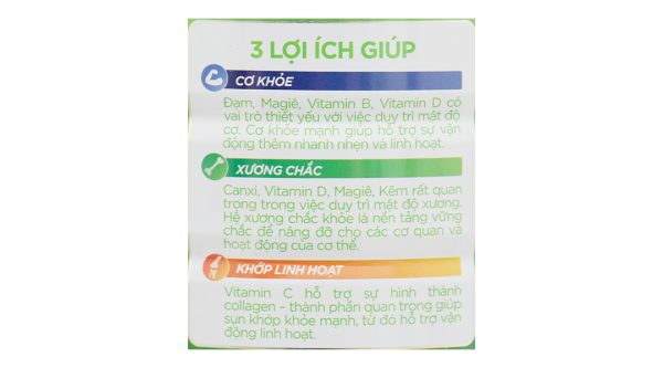 Sữa bột Anlene Gold 3X giàu Canxi cho người trên 40 tuổi hương vani (800g)