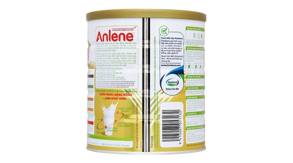Sữa bột Anlene Gold 5X cải thiện hệ vận động cho người trên 40 tuổi hương vani (800g)