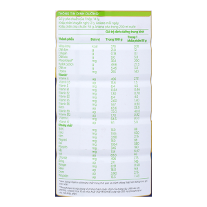 Sữa bột Anlene Total 10 bổ sung dưỡng chất cho người trên 40 tuổi hương vani (800g)