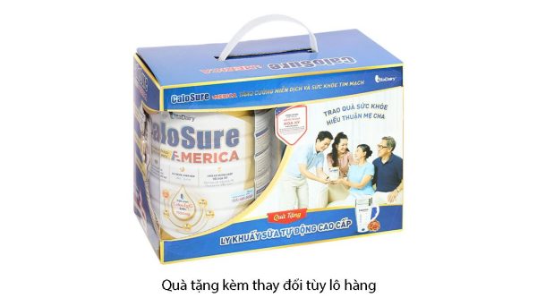 Sữa bột CaloSure America tăng cường miễn dịch và sức khỏe tim mạch (800g)