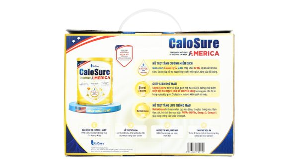 Sữa bột CaloSure America tăng cường miễn dịch và sức khỏe tim mạch (800g)