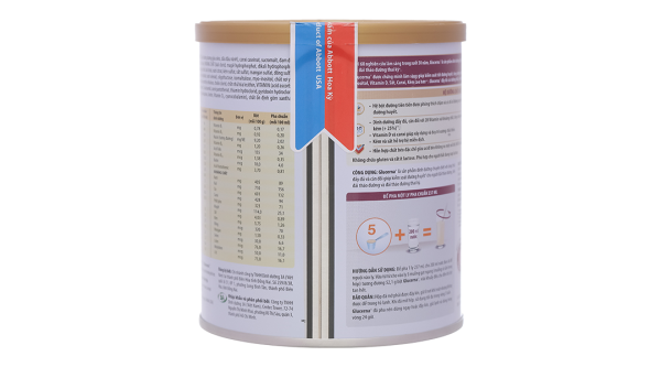 Sữa bột Glucerna bổ sung dinh dưỡng cho người tiểu đường hương vani (380g)