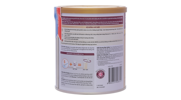 Sữa bột Glucerna bổ sung dinh dưỡng cho người tiểu đường hương vani (380g)