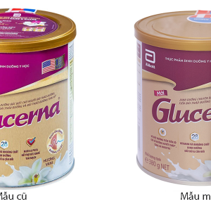 Sữa bột Glucerna bổ sung dinh dưỡng cho người tiểu đường hương vani (380g)