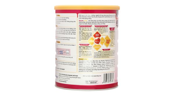 Sữa bột Gluvita Gold bổ sung dinh dưỡng cho người đái tháo đường (900g)