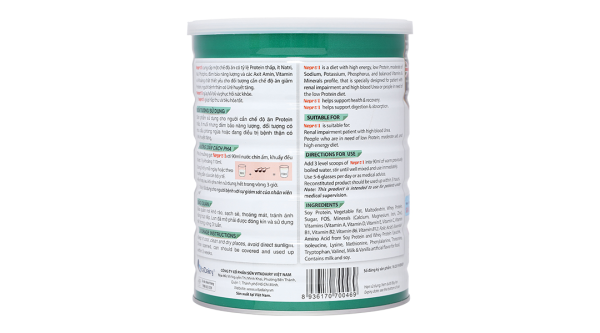 Sữa bột Nepro 1 bổ sung dinh dưỡng cho người bệnh thận tăng ure huyết (900g)
