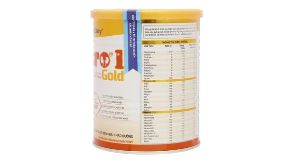 Sữa bột Nepro 1 Gold cho người bệnh thận tăng ure máu, dùng được cho đái tháo đường (400g)