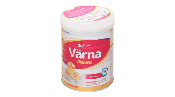 Sữa bột Nutifood Varna Diabetes bổ sung dinh dưỡng cho người đái tháo đường (850g)