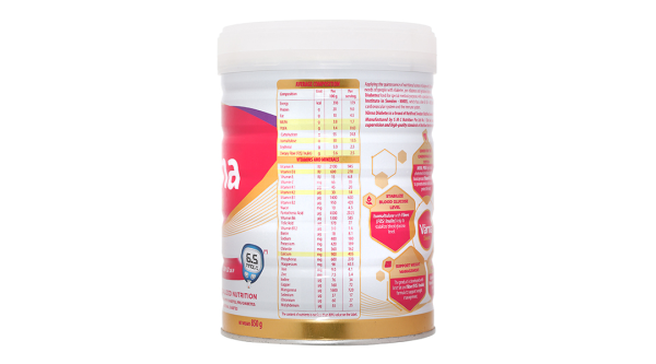 Sữa bột Nutifood Varna Diabetes bổ sung dinh dưỡng cho người đái tháo đường (850g)