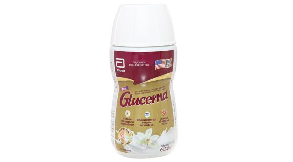 Sữa bột pha sẵn Glucerna cho người đái tháo đường hương vani (220ml)