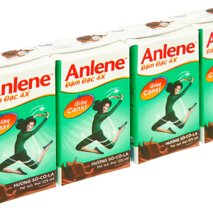 Sữa bột pha sẵn Anlene đậm đặc 4x cho người từ 19 tuổi hương socola (125ml)