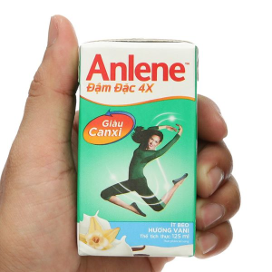 Sữa bột pha sẵn Anlene đậm đặc 4x cho người từ 19 tuổi hương vani (125ml)