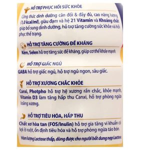 Sữa bột pha sẵn CaloSure America tăng cường đề kháng và hồi phục sức khỏe (237ml)