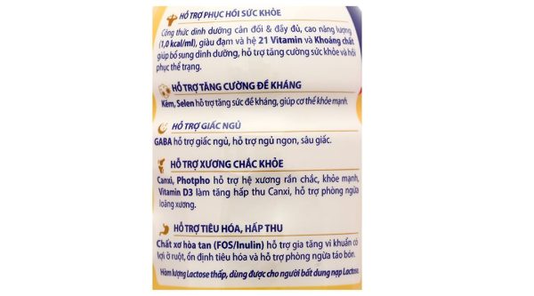Sữa bột pha sẵn CaloSure America tăng cường đề kháng và hồi phục sức khỏe (237ml)