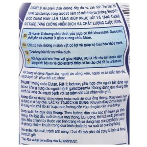Sữa bột pha sẵn Ensure Original bổ sung dinh dưỡng đầy đủ hương vani (237ml)