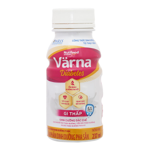 Sữa bột pha sẵn Nutifood Varna Diabetes dành cho người đái tháo đường (237ml)