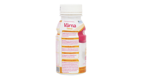 Sữa bột pha sẵn Nutifood Varna Diabetes dành cho người đái tháo đường (6 chai x 237ml)