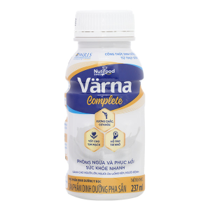 Sữa bột pha sẵn Nutifood Varna Complete bổ sung dinh dưỡng cho người ốm, bệnh (237ml)