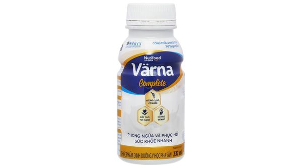 Sữa bột pha sẵn Nutifood Varna Complete bổ sung dinh dưỡng cho người ốm, bệnh (237ml)