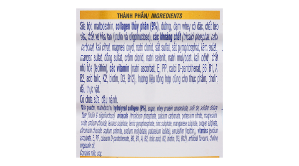 Sữa bột Vinamilk Canxipro bổ sung canxi cho người trên 30 tuổi (900g)