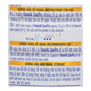 Sữa bột Vinamilk Canxipro bổ sung canxi cho người trên 30 tuổi (900g)