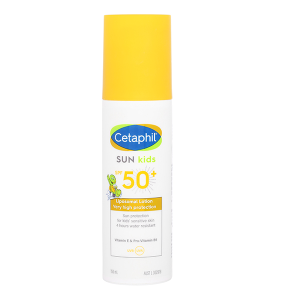 Sữa chống nắng Cetaphil Sun Kids Liposomal lotion SPF50+ dịu lành cho bé chai 150ml