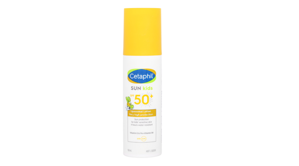 Sữa chống nắng Cetaphil Sun Kids Liposomal lotion SPF50+ dịu lành cho bé chai 150ml