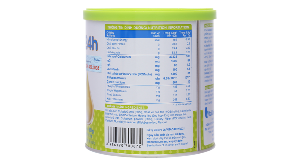 Sữa non ColosIgG 24h giúp tăng cường miễn dịch, hệ tiêu hóa khỏe mạnh (60 gói x 1,5g)