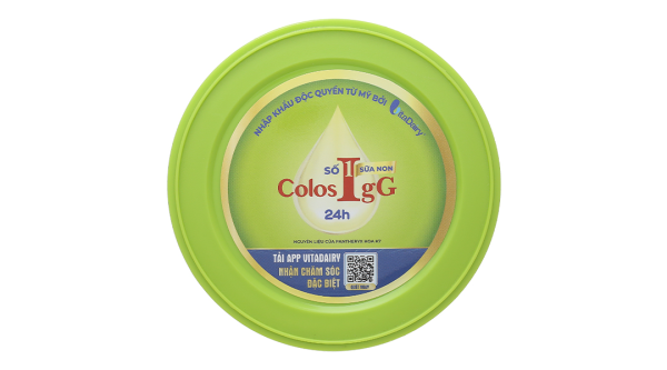 Sữa non ColosIgG 24h giúp tăng cường miễn dịch, hệ tiêu hóa khỏe mạnh (60 gói x 1,5g)