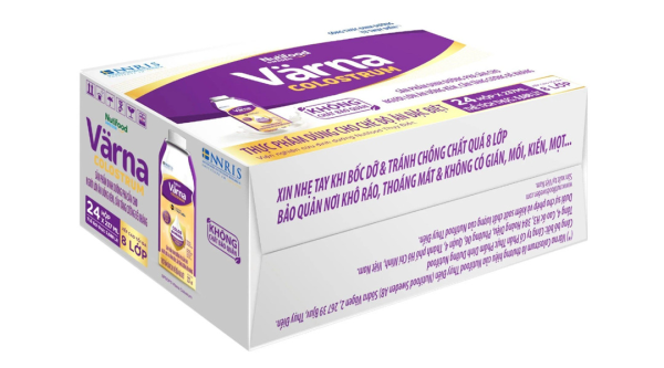 Sữa bột pha sẵn Varna Colostrum bổ sung dinh dưỡng, tăng đề kháng (24 chai x 237ml)