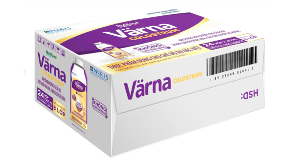 Sữa bột pha sẵn Varna Colostrum bổ sung dinh dưỡng, tăng đề kháng (24 chai x 237ml)