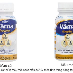 Sữa bột pha sẵn Nutifood Varna Complete giúp bổ sung dinh dưỡng (6 chai x 237ml)