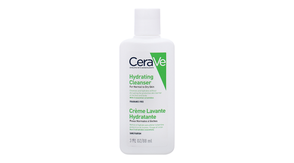 Sữa rửa mặt CeraVe Hydrating Cleanser sạch sâu cho da thường và da khô chai 88ml